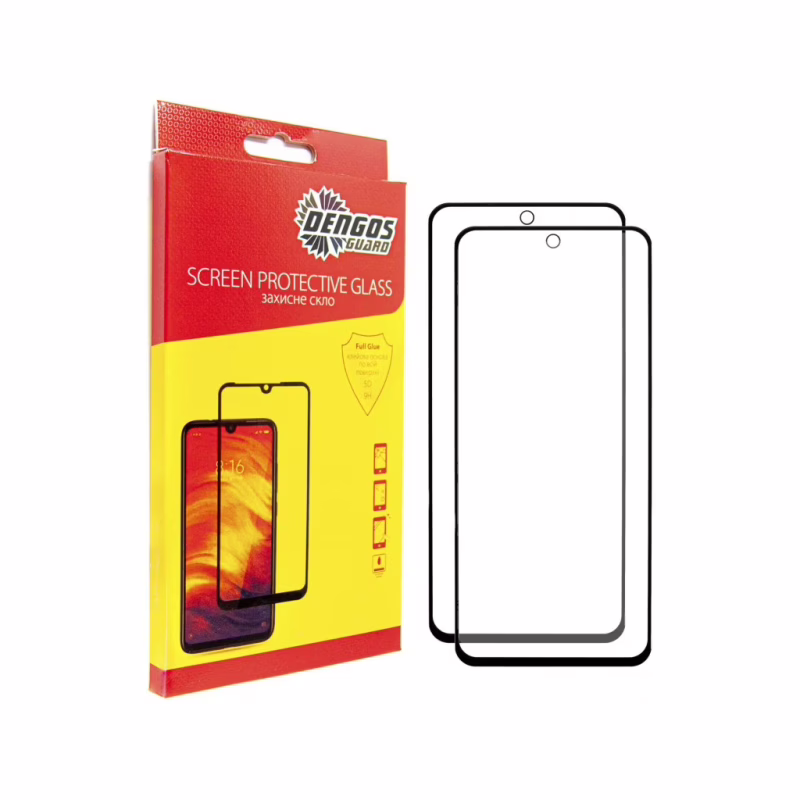 Скло захисне Dengos Kit 2pcs Xiaomi Redmi Note 14 Pro (DG-TG2P-64)
