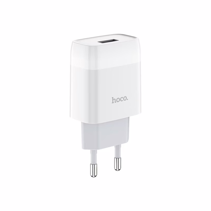 Зарядное устройство HOCO C72A Glorious USB 10.5W White (6931474712899)