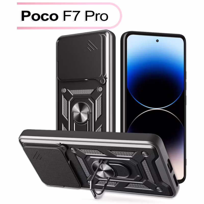 Чехол для мобильного телефона BeCover Military Poco F7 Pro Black (713536)