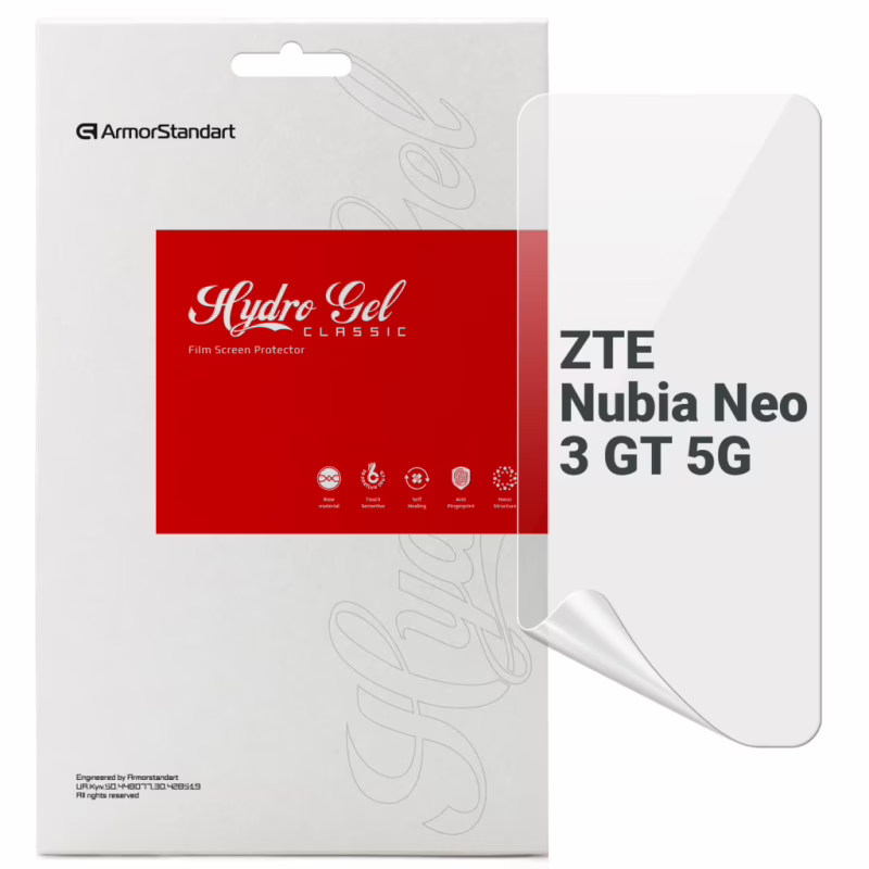 Плівка захисна Armorstandart hydrogel ZTE Nubia Neo 3 GT 5G (ARM88878)