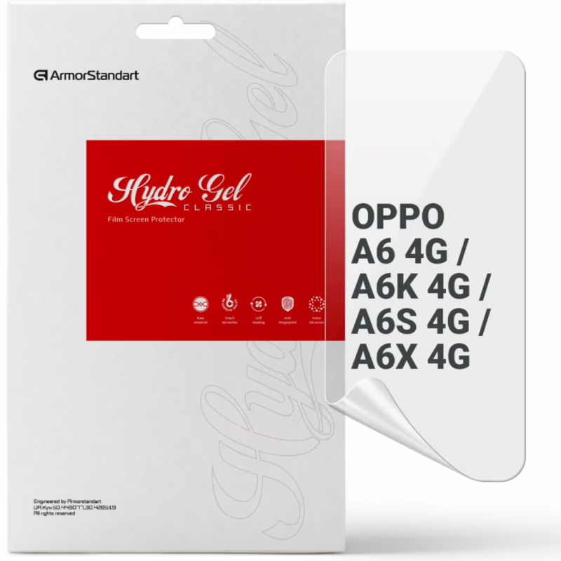 Плівка захисна Armorstandart hydrogel OPPO A6 4G / A6K 4G / A6S 4G / A6X 4G (ARM90284)