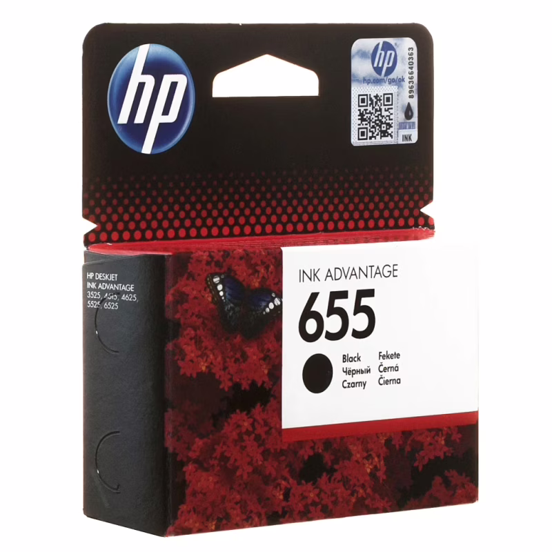 Картридж HP DJ No.655 Black DJ 4615/4625/3525 (CZ109AE)