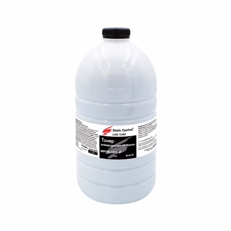 Тонер HP/Canon MPT6 1кг фасовка Static Control (MPT6-1KG-P)