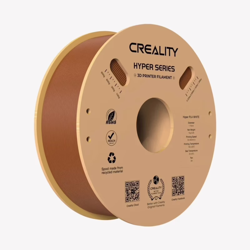 Пластик для 3D-принтера Creality PLA-CF 1кг, 1.75мм, ocher (3301060019)