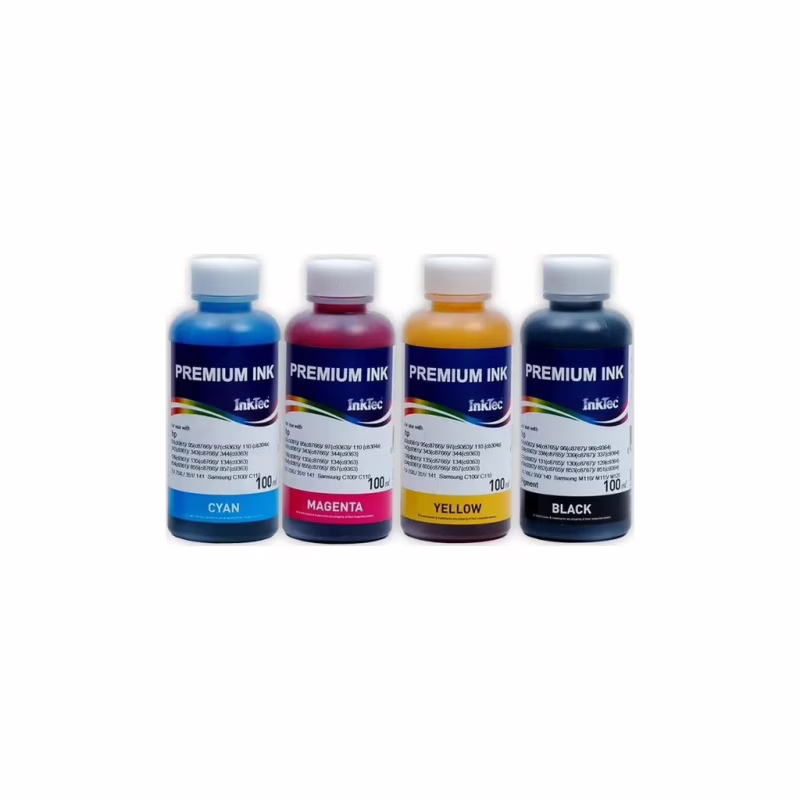 Чорнило InkTec Epson R270/290 RX590/610/690 4*100мл, BCMY (E0010-4SET100)