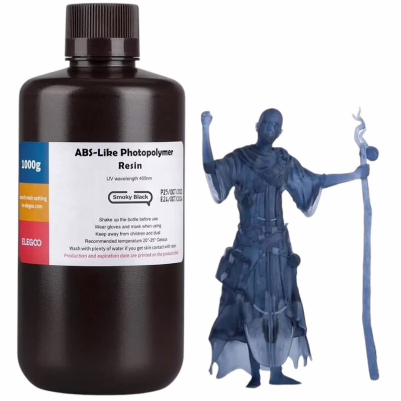 Фотополимерная смола ELEGOO Resin, ABS-like 1кг, black (50.103.0115)