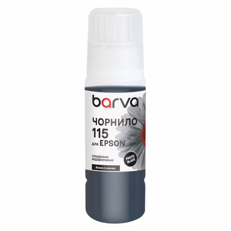 Чорнило Barva Epson 115 70 мл, secial OneKey, photo-black (E115-866e)