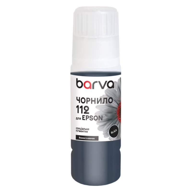 Чернила Barva Epson 112 70 мл, special, OneKey, pigmented, black (E112-817e)