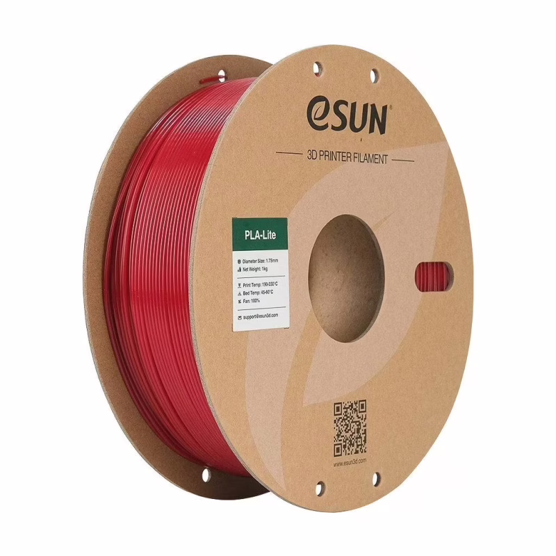 Пластик для 3D-принтера eSUN ePLA-LITE 1,75mm 1kg Red Fire Engine (EPLA-LITE-P175FR1)