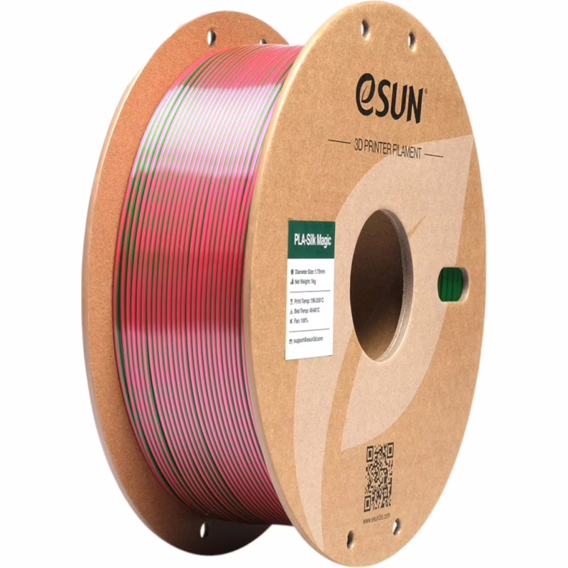 Пластик для 3D-принтера eSUN ePLA-Silk Magic 1кг, 1.75мм, Red Green (EPLA-SILKMAGIC-P175RG1)