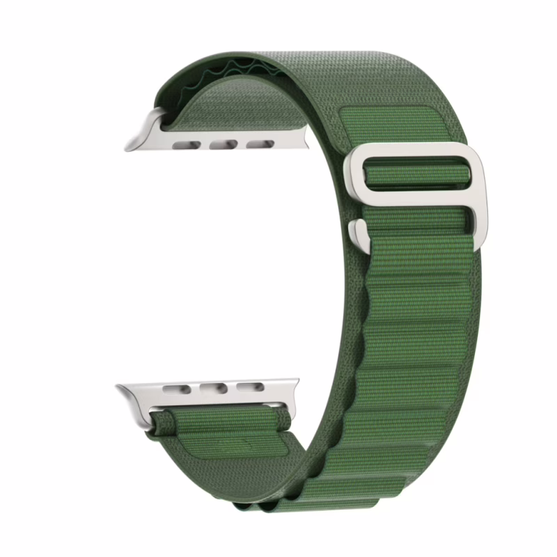 Ремешок для смарт-часов Armorstandart Alpina Band для Apple Watch 49/46/45/44/42 (Series 1-3) Green (ARM64981)