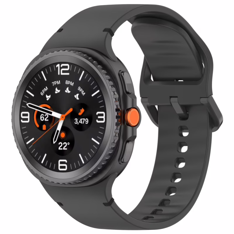 Ремінець до смарт-годинника Armorstandart Samsung Galaxy Watch 8 / 8 Classic (20x113 mm) Dark Grey (ARM86861)