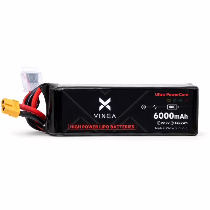 Аккумуляторный блок Vinga 6000mAh 6S 80C (V-6000mAh-6S-80C)