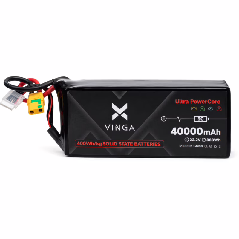 Аккумуляторный блок Vinga 400Wh/kg 40Ah 6S 22.2V XT90S (400WHKG-40Ah-6S)