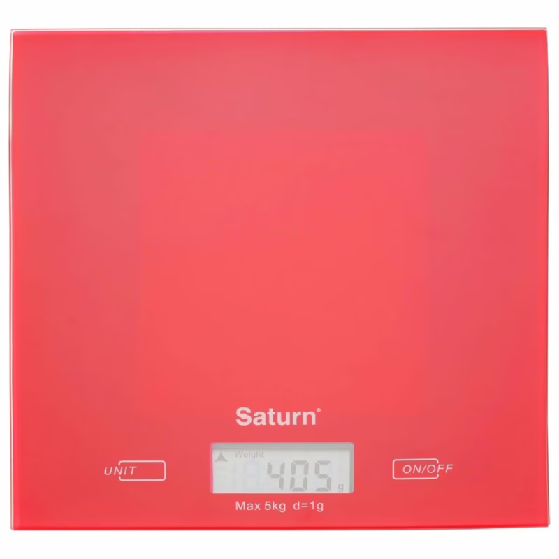Ваги кухонні Saturn ST-KS7810 Red