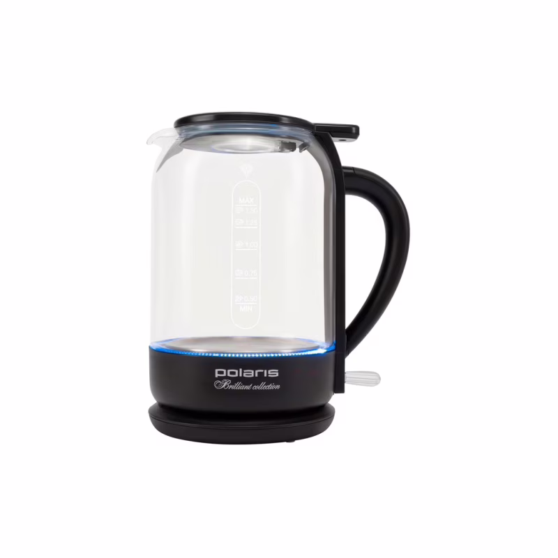 Електрочайник Polaris PWK 17103CGL Water Way Pro Чорний