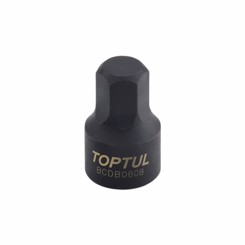 Торцевая головка Toptul 1/4" HEX 8мм (цельная) (BCDB0808)