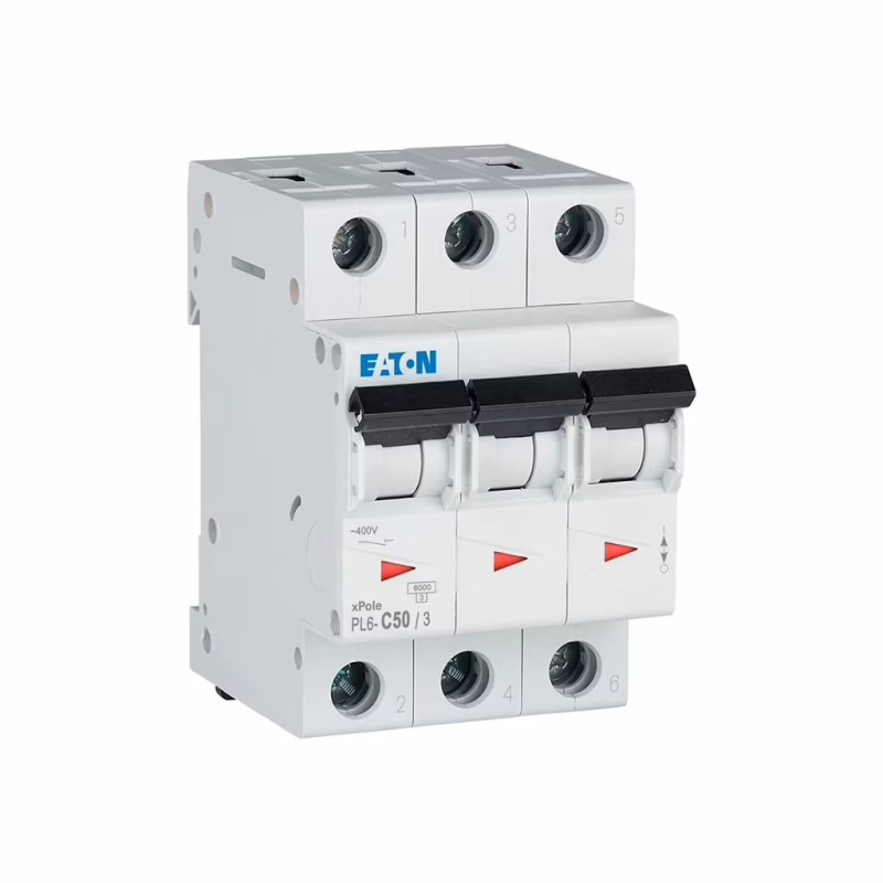 Автоматический выключатель Eaton 3-п. М3 С 50А PL6 6кА