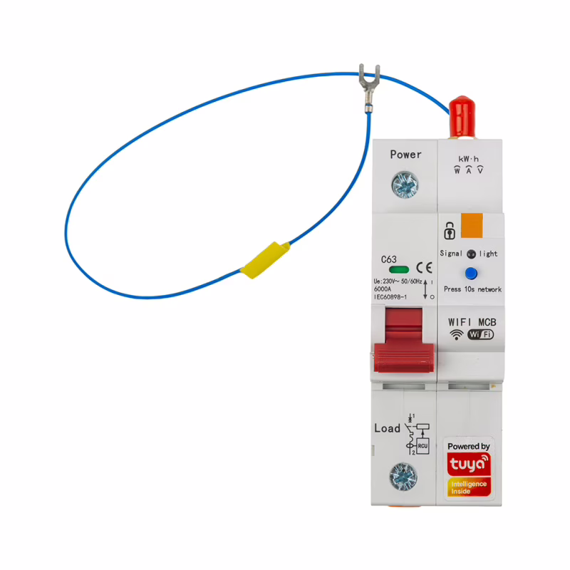 Автоматический выключатель TUYA Wifi SCB01, 63A (HS084042)