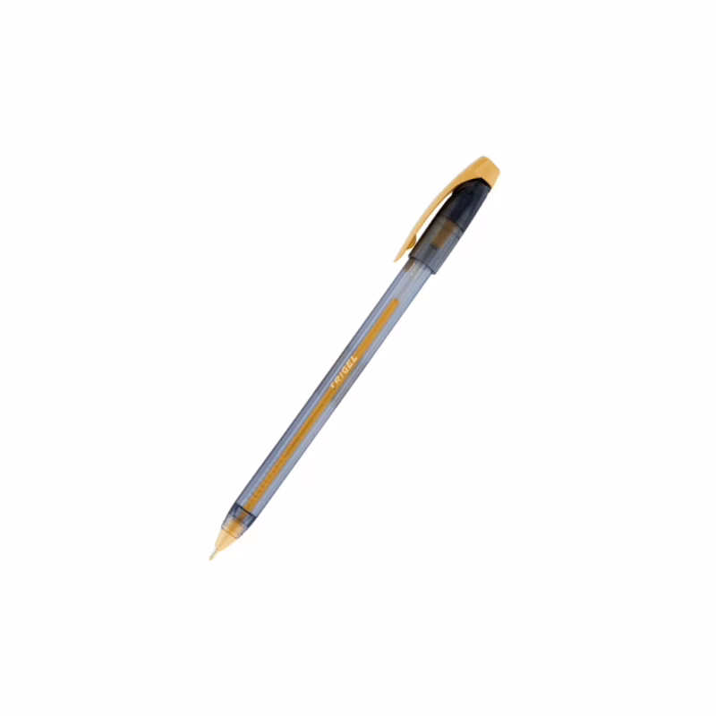 Ручка гелевая Unimax Trigel-2, золотая (UX-131-35)