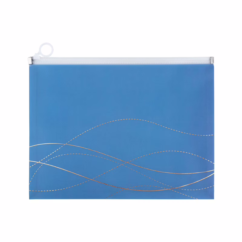 Папка на блискавці Axent zip-lock А4 Waves-2 (1497-41-A)