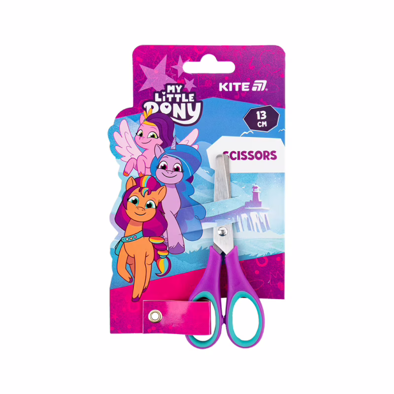 Ножницы Kite детские с резиновыми вставками My Little Pony 13 см (LP25-123)