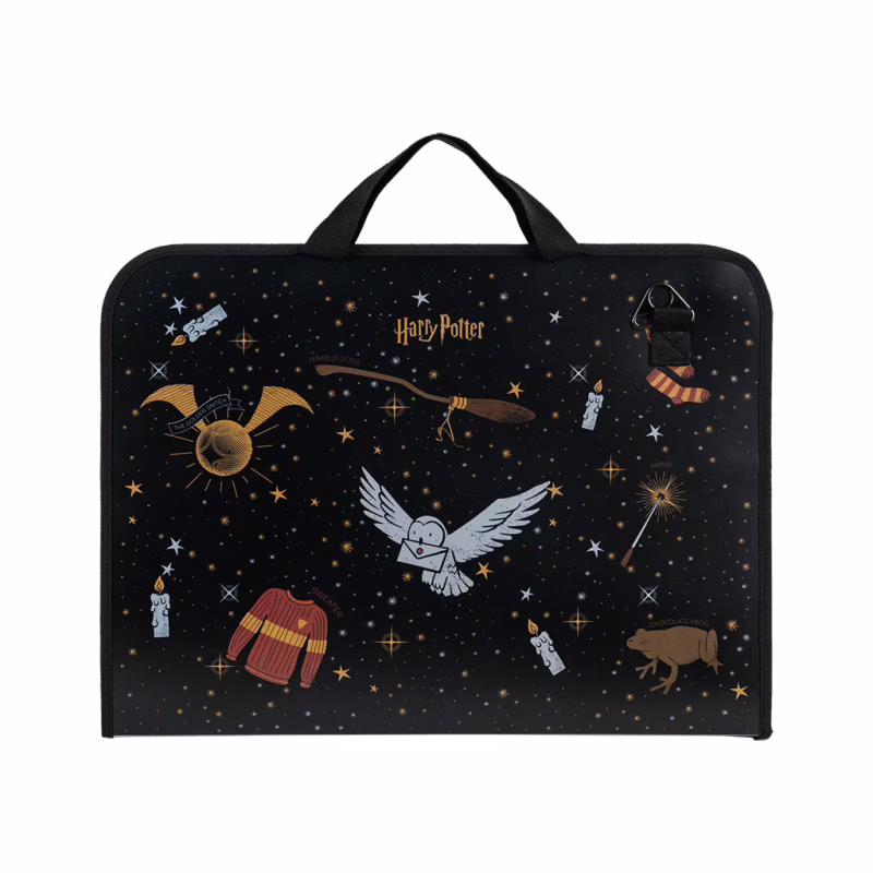 Папка - портфель Kite на блискавці A3+ Harry Potter, 1 відділення (HP24-411)