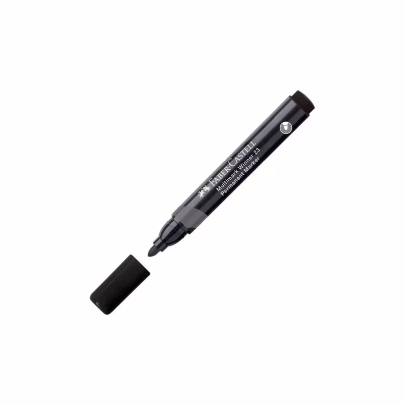 Маркер Faber-Castell перманентный Multimark Winner 23, цвет черный (32839)