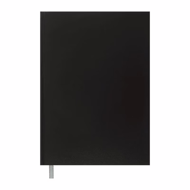 Канцелярська книга Buromax А4 OPTIMAL 200 аркушів, клітинка, чорний (BM.24419104-01)