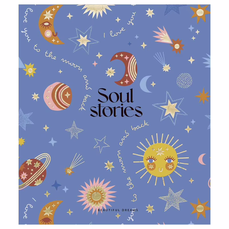 Тетрадь Школярик Soul stories 80 листов клетка (080-3202K)