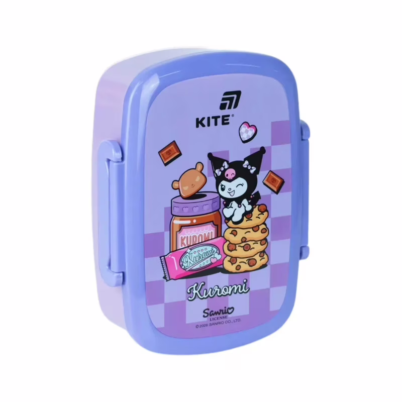 Ланч-бокс детский Kite Kuromi з наповненням, 750 мл (HK26-163-2)
