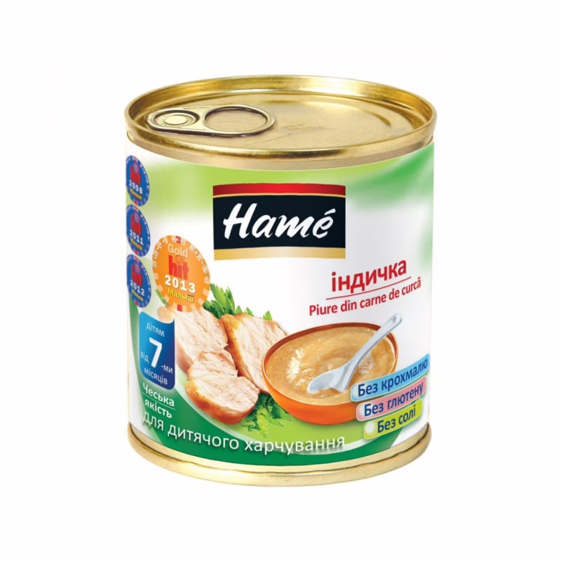 Дитяче пюре Hame індичка, 100 г (8595139726133)