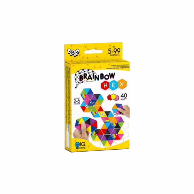 Настільна гра Danko Toys Brainbow HEX (G-BRH-01-01)