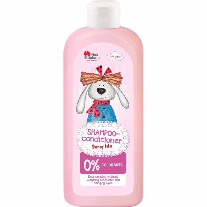 Дитячий шампунь Pink Elephant Bunny Isla 500 мл (8588006040944)