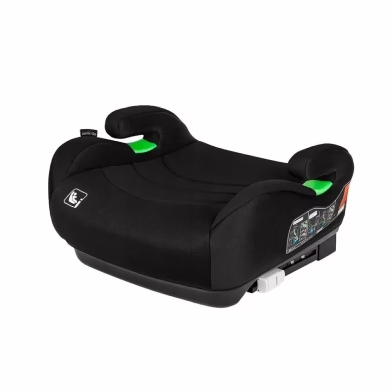 Автокресло Lionelo Luuk Fix I-Size Luuk бустер Black Carbon (LO-LUUK FIX I-SIZE BLACK CARBON)