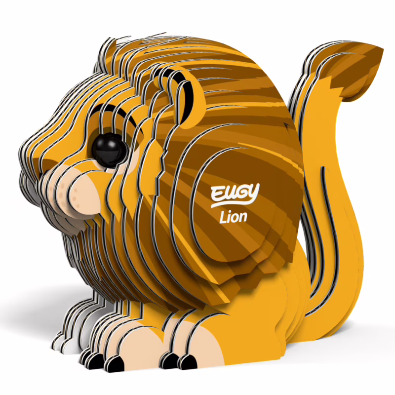 Пазл Eugy 3D Зоопарк Лев (XEG-070)
