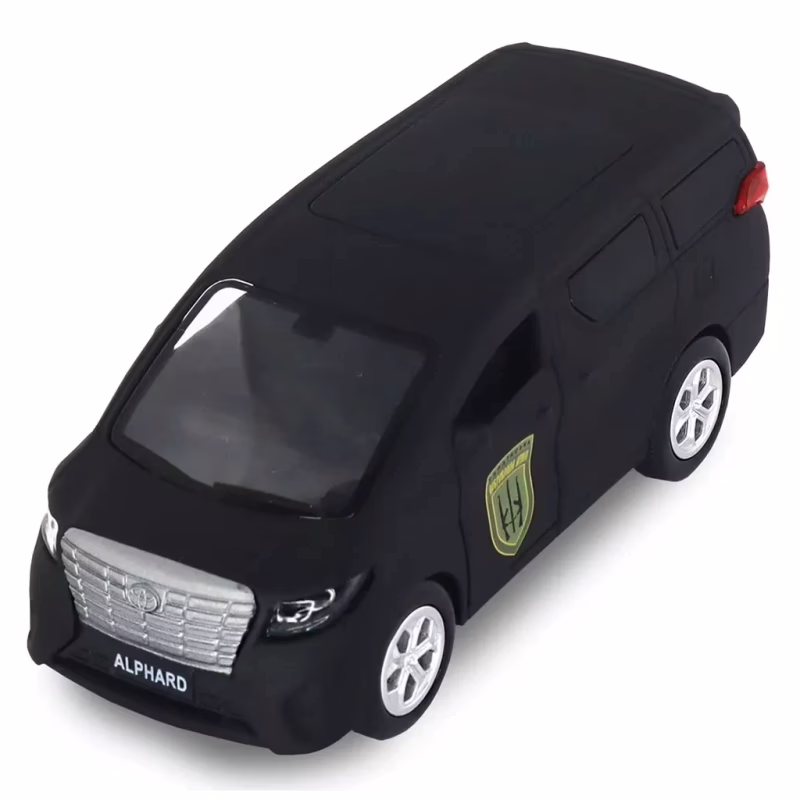 Масштабная модель автомобиля TechnoDrive серии Шевроны Героев - Toyota Alphard - УДА (KM6011UD)