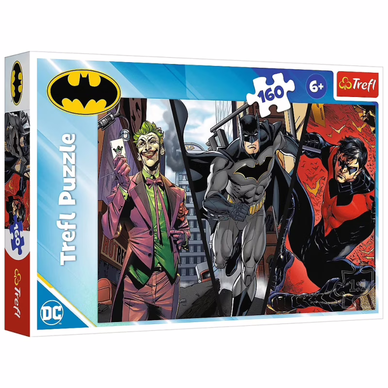 Пазл Trefl Batman Готовый к действию 160 элементов (5900511154252)