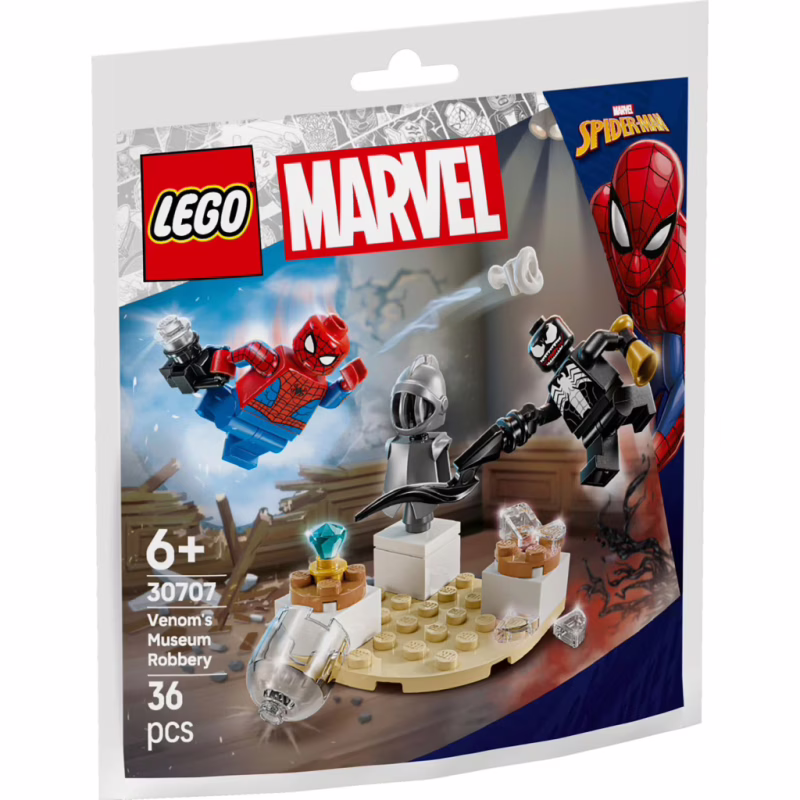 Конструктор LEGO Super Heroes Ограбление музея Веномом (30707)