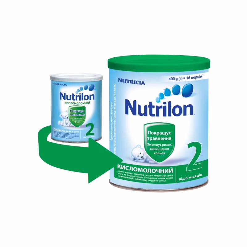 Детская смесь Nutrilon Кисломолочна 2 400 г (5900852073281)