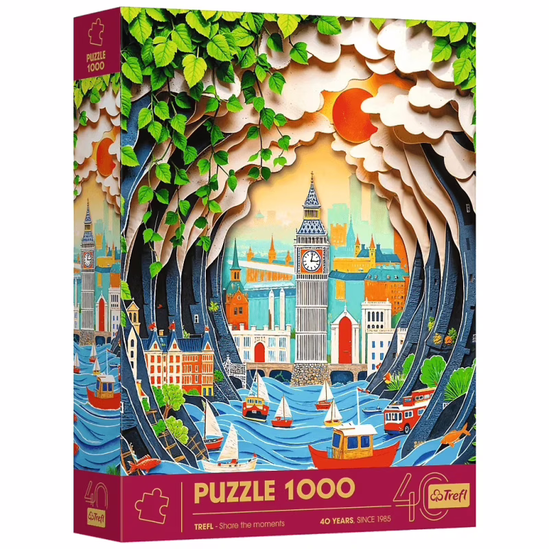 Пазл Trefl Jubileusz Лондон, 1000 элементов (5900511400434)
