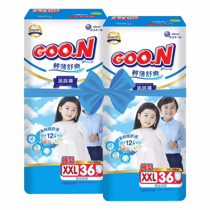 Підгузки GOO.N Slim & Comfortable Розмір 7 XXXL 18-30 кг 26 шт (21001095)