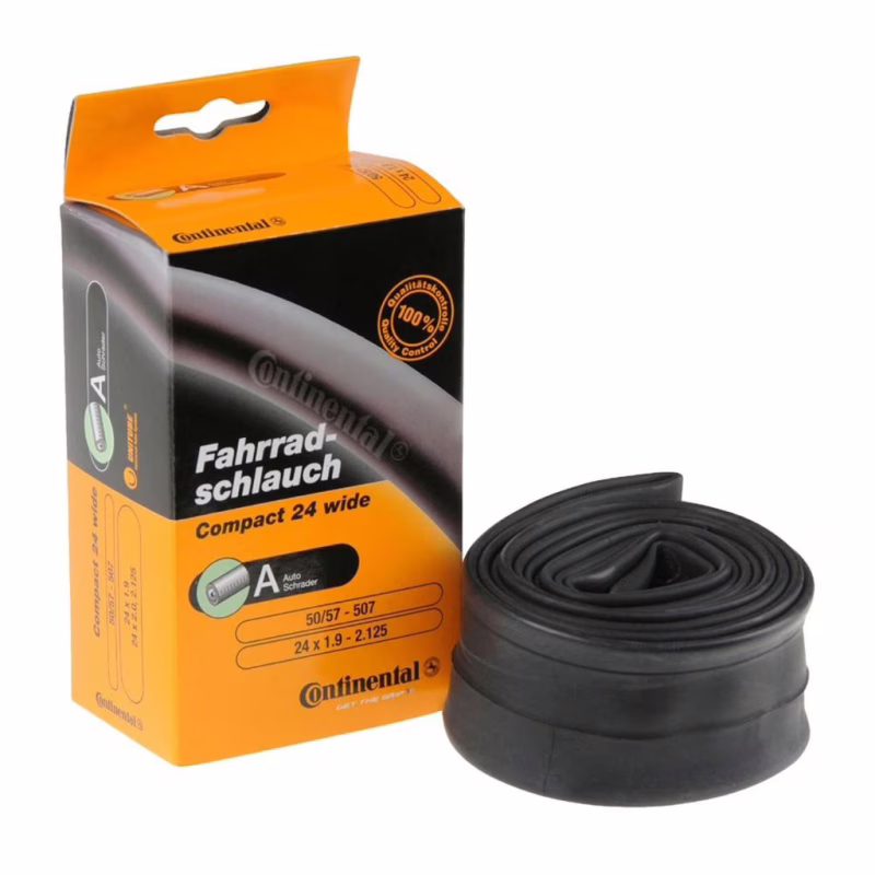 Велосипедная камера Continental Compact 24"x2.0-2.4 wide 50-507 / 60-507 RE AV40mm (181321)