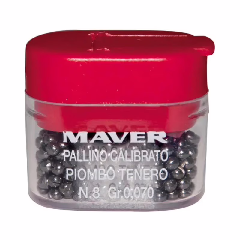 Грузило Maver набір Pallini Supercalibrati Teneri 5/0 (0.705g) (1300.36.11)