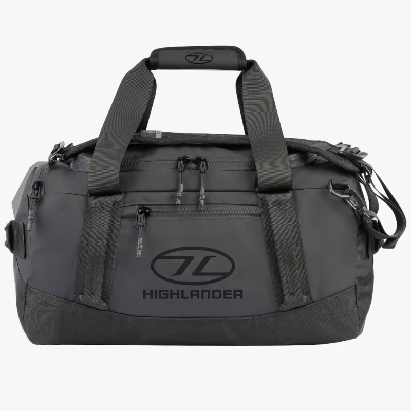 Сумка дорожная Highlander водозахисна Hauler Duffel 30L Black (DB131-BK) (931646)