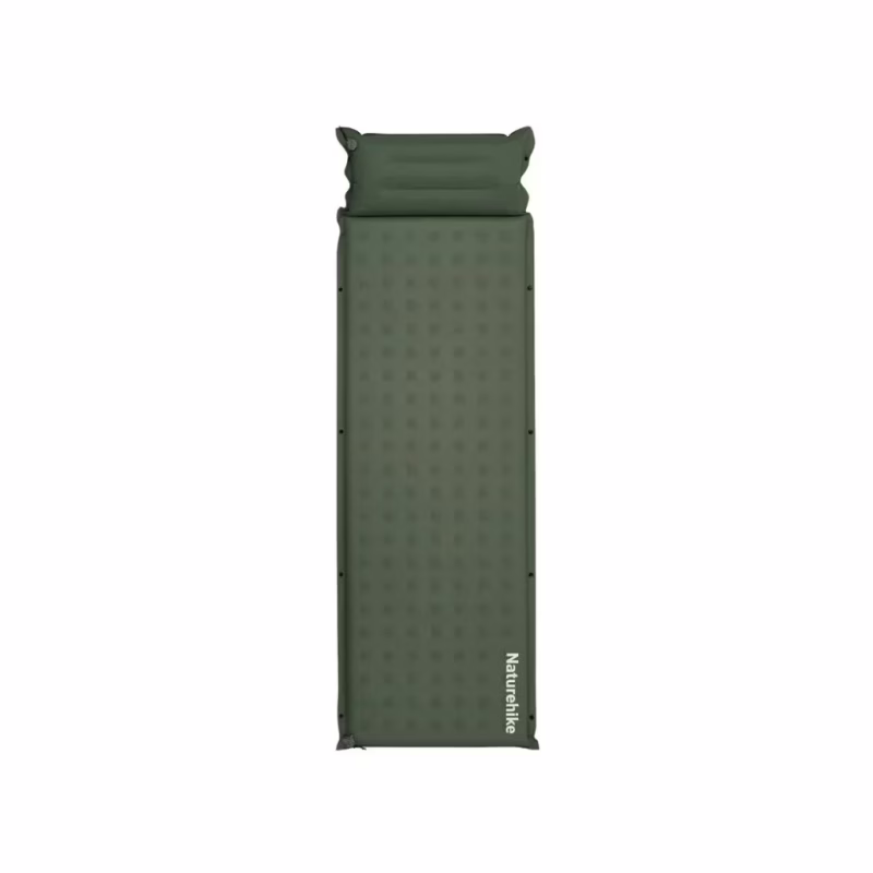 Туристичний килимок Naturehike CNK2550WS025, вологостійкий, 200х65х3 см, зелений (6977465868817)