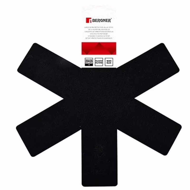 Защита для хранения сковородок Bergner Protect 5 предметів (BG-50200-BK)