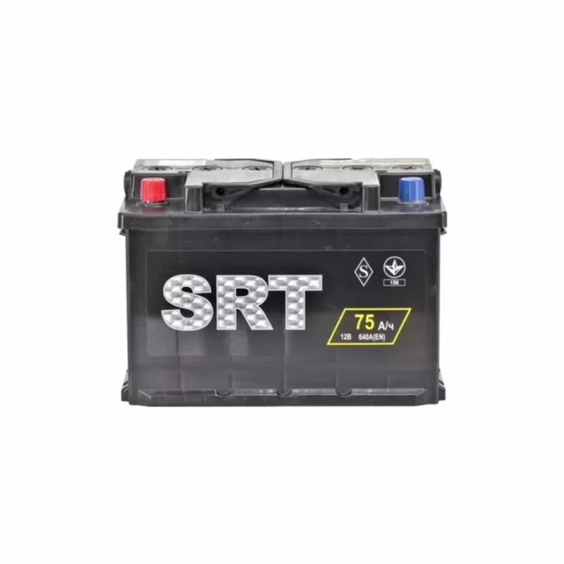 Акумулятор автомобільний SRT 6СТ-75АЗ (1) (+/-) (L3) 640А 12V (E)