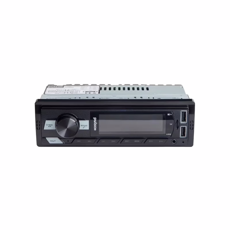 Автомагнітола PULSO RGB, USB, FM, RCA, LCD-дисплей, 4х50 Вт (P110511)