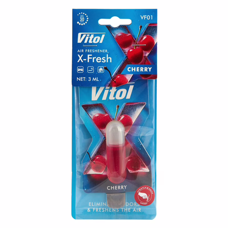 Ароматизатор для автомобиля Vitol X-Fresh Cherry (VF01)